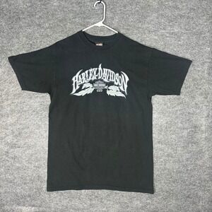 Harley Davidson Vintage 2004 Grand Canyon T Shirt Mens Large Black Eagle